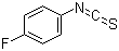 4-Fluorophenyl isothiocyanate molecular structure (CAS 1544-68-9)