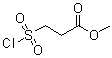 结构式 CAS# 15441-07-3, 3-氯磺酰基丙酸甲酯