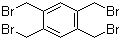 1,2,4,5-Tetrakis(bromomethyl)benzene molecular structure (CAS 15442-91-8)
