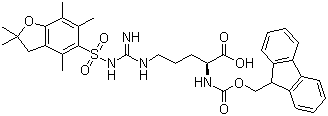 FMOC-Arg(Pbf)-OH molecular structure (CAS 154445-77-9)