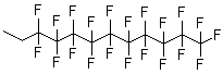 Perfluorodecylethane molecular structure (CAS 154478-87-2)