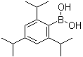 (2,4,6-Triisopropylphenyl)boronic acid molecular structure (CAS 154549-38-9)