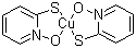 Copper pyrithione molecular structure (CAS 154592-20-8)