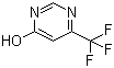 结构式 CAS# 1546-78-7, 4-羟基-6-三氟甲基嘧啶