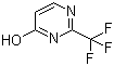 结构式 CAS# 1546-80-1, 4-羟基-2-三氟甲基嘧啶
