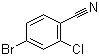 结构式 CAS# 154607-01-9, 4-溴-2-氯苯甲腈