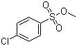Methyl 4-chlorobenzenesulfonate molecular structure (CAS 15481-45-5)