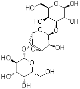 O-beta-D-Galactopyranosyl-(1→4)-O-3,6-anhydro-alpha-L-galactopyranosyl-(1→3)-beta-D-galactopyranose molecular structure (CAS 155015-96-6)