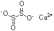 Calcium dithionite molecular structure (CAS 15512-36-4)
