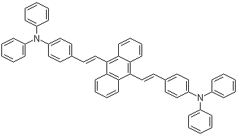 (E,E)-4,4'-(9,10-Anthracenediyldi-2,1-ethenediyl)bis[N,N-diphenylbenzenamine] molecular structure (CAS 155139-11-0)
