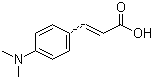 structure of CAS# 1552-96-1, 4-(Dimethylamino)cinnamic acid