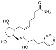 N-去乙基比马前列素分子结构 (CAS 155205-89-3)