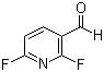 结构式 CAS# 155601-65-3, 2,6-二氟吡啶-3-甲醛