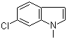 6-Chloro-1-methyl-1H-indole molecular structure (CAS 155868-51-2)