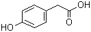 结构式 CAS# 156-38-7, 对羟基苯乙酸
