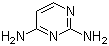 结构式 CAS# 156-81-0, 2,4-二氨基嘧啶