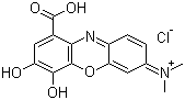 structure of CAS# 1562-85-2, Gallocyanine