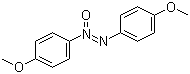 structure of CAS# 1562-94-3, 4,4'-Azoxyanisole;4,4'-Azoxydianisole; 4,4'-Dimethoxyazoxybenzene; Bis(4-methoxyphenyl)diazene oxide; NSC 7959; p,p'-Azoxyanisole; p,p'-Azoxydianisole; p,p'-Dimethoxyazoxybenzene; p-Azoxyanisole; p-Azoxydianisole