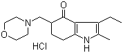 结构式 CAS# 15622-65-8, 盐酸吗茚酮