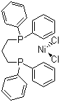 structure of CAS# 15629-92-2, [1,3-Bis(diphenylphosphino)propane]nickel(II) chloride