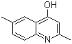 structure of CAS# 15644-82-3, 2,6-Dimethyl-4-quinolinol;2,6-Dimethyl-4-hydroxyquinoline