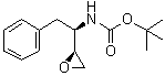 结构式 CAS# 156474-22-5, (2S,3R)-3-(叔丁氧羰基氨基)-1,2-环氧-4-苯基丁烷