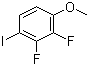 2,3-二氟-1-碘-4-甲氧基苯分子结构 (CAS 156499-64-8)