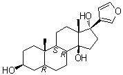Rostafuroxin molecular structure (CAS 156722-18-8)