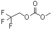 structure of CAS# 156783-95-8, Methyl 2,2,2-trifluoroethyl carbonate;2,2,2-Trifluoroethyl methyl carbonate