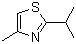 2-Isopropyl-4-methyl thiazole molecular structure (CAS 15679-13-7)