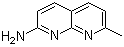 2-Amino-7-methyl-1,8-naphthyridine molecular structure (CAS 1568-93-0)
