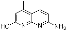 结构式 CAS# 1569-15-9, 7-氨基-4-甲基[1,8]萘啶-2-醇