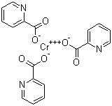 Chromium picolinate molecular structure (CAS 15713-60-7)