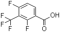 结构式 CAS# 157337-81-0, 2,4-二氟-3-三氟甲基苯甲酸