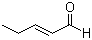 trans-2-Pentenal molecular structure (CAS 1576-87-0)