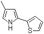 4-甲基-2-(2-噻吩基)吡咯分子结构 (CAS 157613-76-8)
