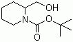 N-Boc-piperidine-2-methanol molecular structure (CAS 157634-00-9)