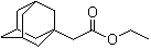 Ethyl 1-adamantaneacetate molecular structure (CAS 15782-66-8)