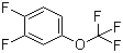 structure of CAS# 158178-35-9, 1,2-Difluoro-4-(trifluoromethoxyl)benzene