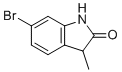6-Bromo-3,3-dimethylindolin-2-one molecular structure (CAS 158326-84-2)