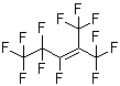 全氟-2-甲基-2-戊烯分子结构 (CAS 1584-03-8)