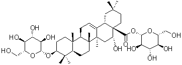 Eclalbasaponin I molecular structure (CAS 158511-59-2)