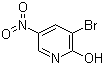 3-Bromo-2-hydroxy-5-nitropyridine molecular structure (CAS 15862-33-6)