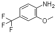 2-Methoxy-4-(trifluoromethyl)aniline molecular structure (CAS 158727-56-1)