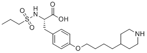 Tirofiban impurity 06 molecular structure (CAS 158808-85-6)