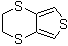 structure of CAS# 158962-92-6, 2,3-Dihydrothieno[3,4-b]-1,4-dithiin;3,4-Ethylenedisulfanylthiophene; 3,4-Ethylenedithiathiophene; 3,4-Ethylenedithiothiophene