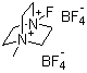 1-Fluoro-4-methyl-1,4-diazoniabicyclo[2.2.2]octane tetrafluoroborate molecular structure (CAS 159269-48-4)