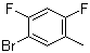 1-Bromo-2,4-difluoro-5-methylbenzene molecular structure (CAS 159277-47-1)