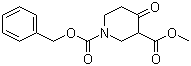 4-Oxo-1,3-piperidinedicarboxylic acid 3-methyl 1-(phenylmethyl) ester molecular structure (CAS 159299-93-1)