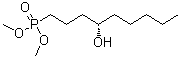 [(4S)-4-Hydroxynonyl]phosphonic acid dimethyl ester molecular structure (CAS 1593674-47-5)